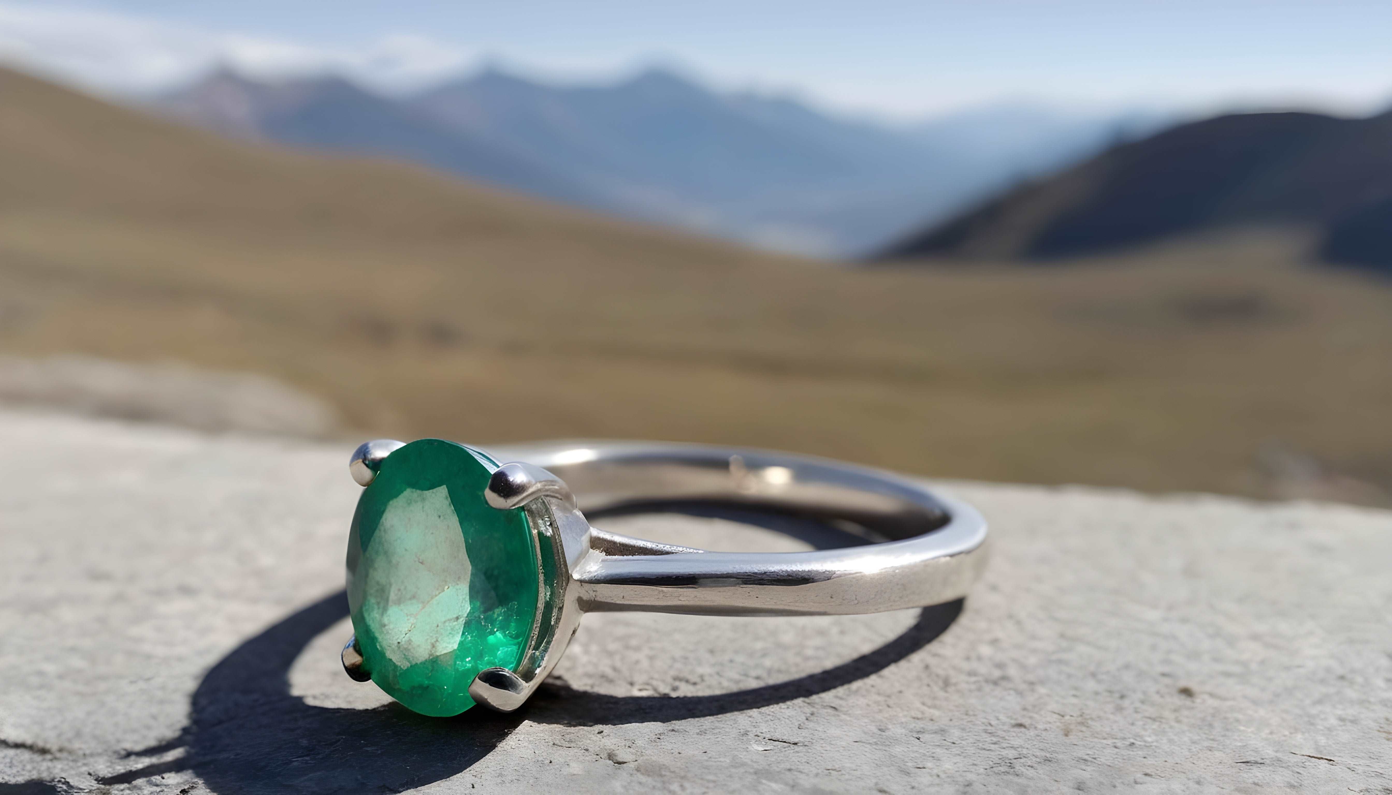 Vedic crystals Zambian Emerald gemstone (Panna nag) best price image 3