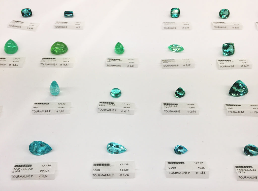 Green stones