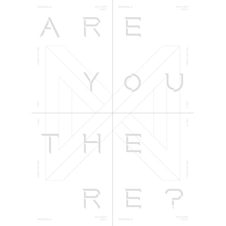 MONSTA X - [ARE YOU THERE?] 2nd Album Random Ver.