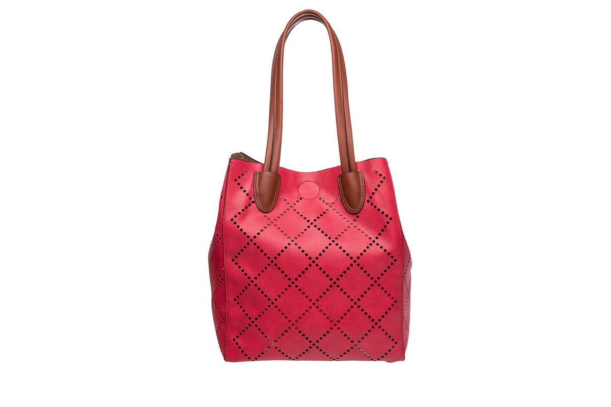 Louenhide Bermuda Handbag Rasberry Your Home Matters