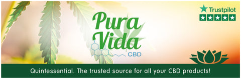 Pura Vida CBD Oil UK Collection Banner 