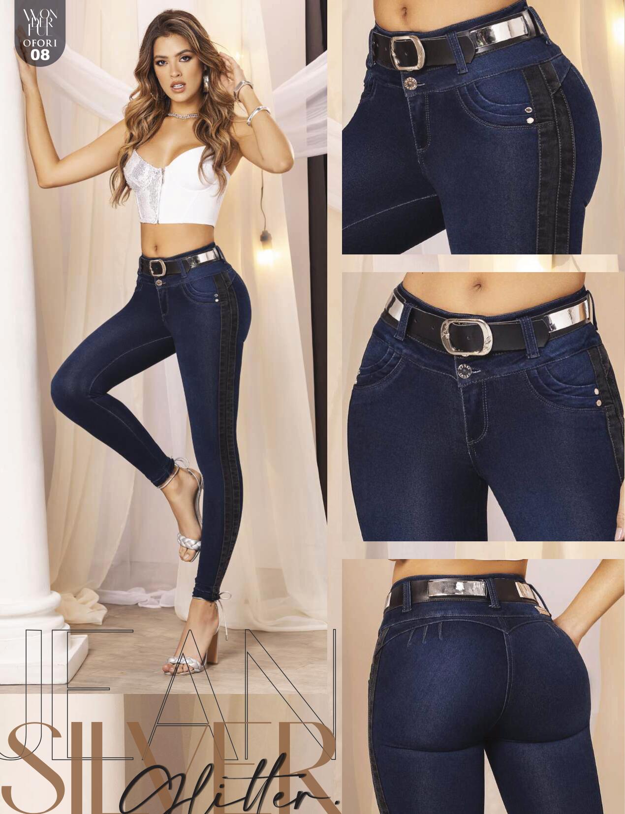 Isabella 100% Authentic Colombian Push Up Jeans