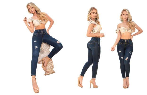 W-239 100% Authentic Colombian Push Up Jeans