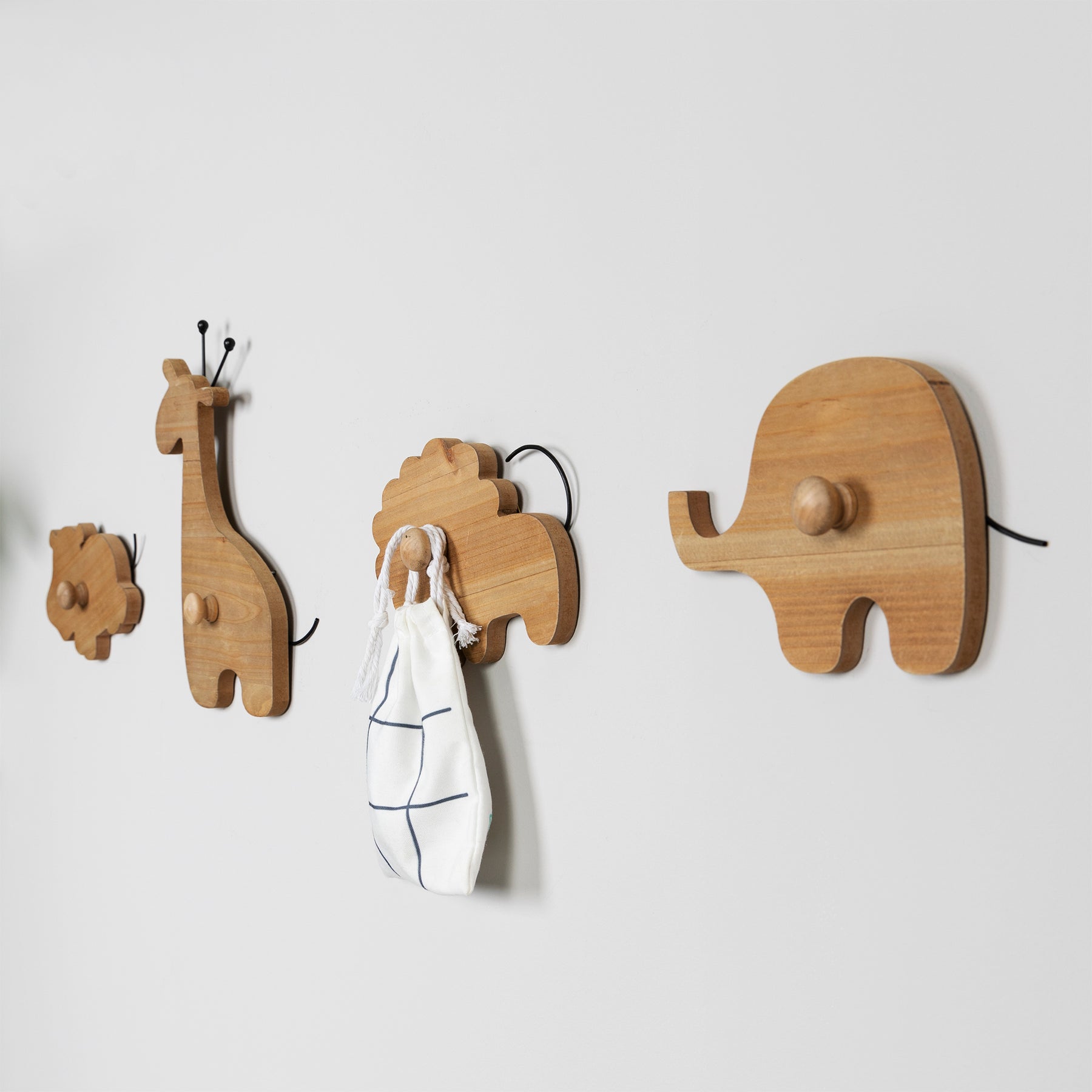 safari animal wall hooks