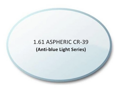 Zirosat Mr-8 Single Vision Aspheric 1.61 Anti-Blue Ray Blocking Lenses Color Clear Lenses Zirosat Lenses   