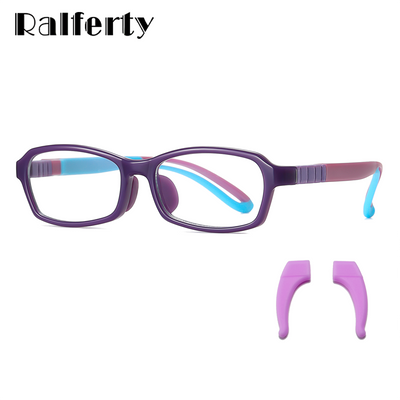 Ralferty Kids' Eyeglasses Super Flexible Silicone D5120