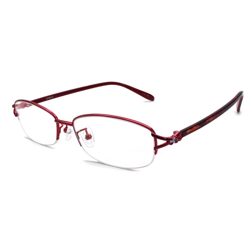 Reven Jate 3066 Half Rimless Eyeglasses Frame Optical Prescription Sem Fuzweb
