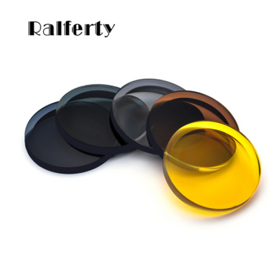 Ralferty 1.61 Index Single Vision Polarized Lenses Color Mirror Pink Lenses Ralferty Lenses   