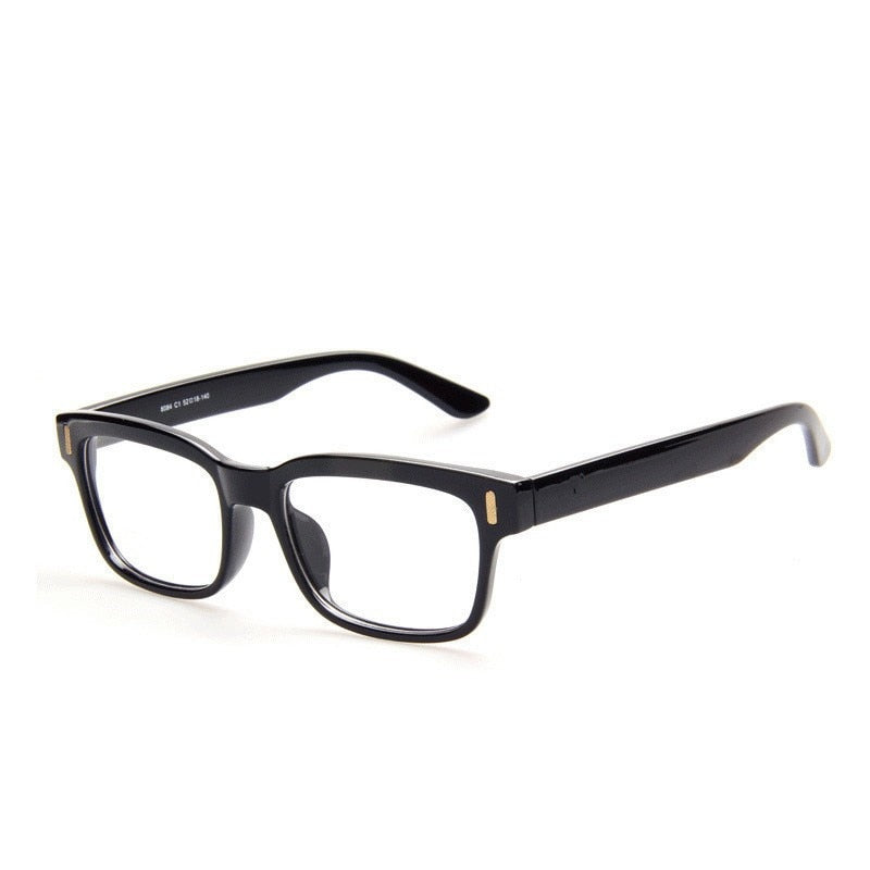 CCSpace Unisex Full Rim Square Acetate Eyeglasses 55681 – FuzWeb