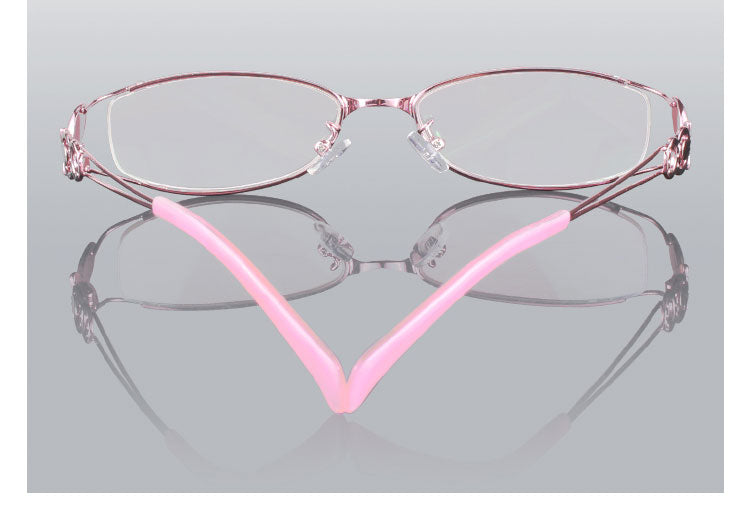 Women S Eyeglasses Butterfly Alloy Elegant Glasses Frame Vintage Optic Fuzweb