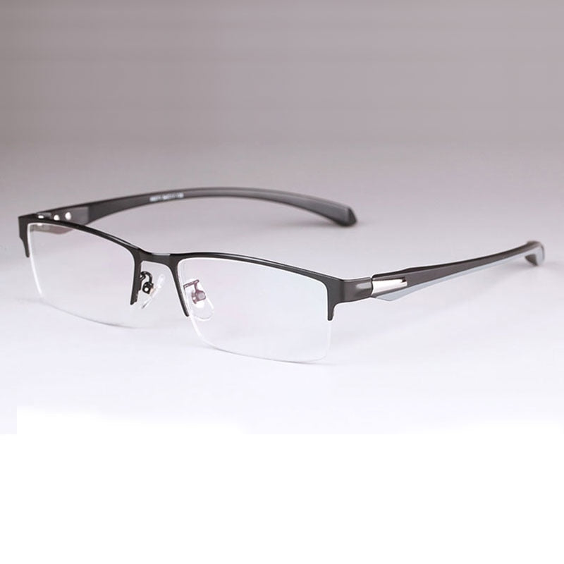 Men Titanium Alloy Eyeglasses Frame For Men Eyewear Flexible Temples