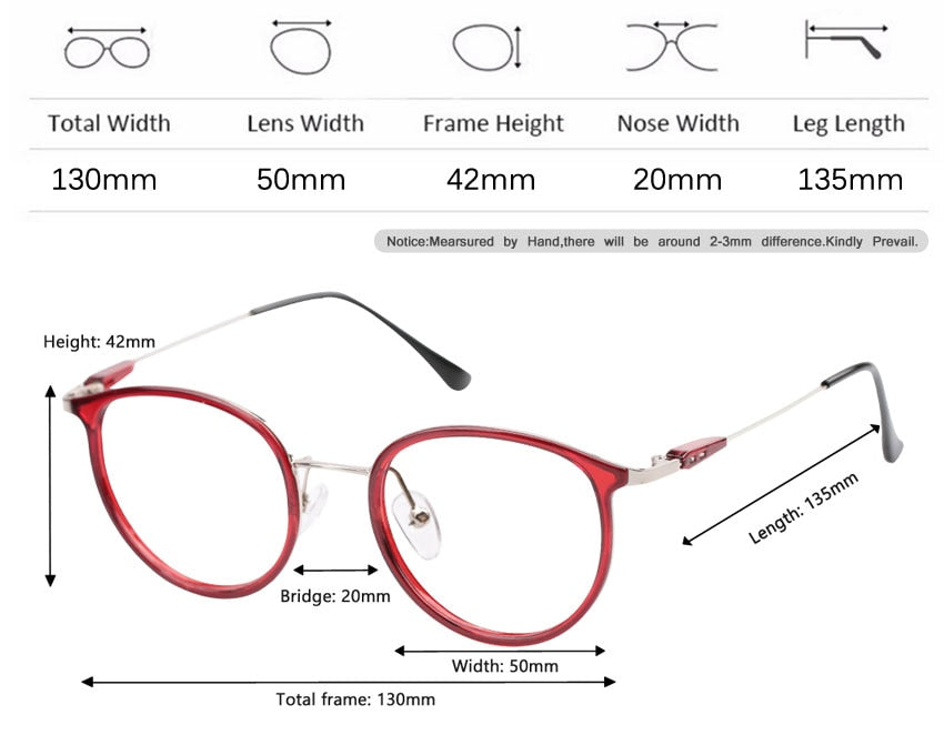 circle reading glasses