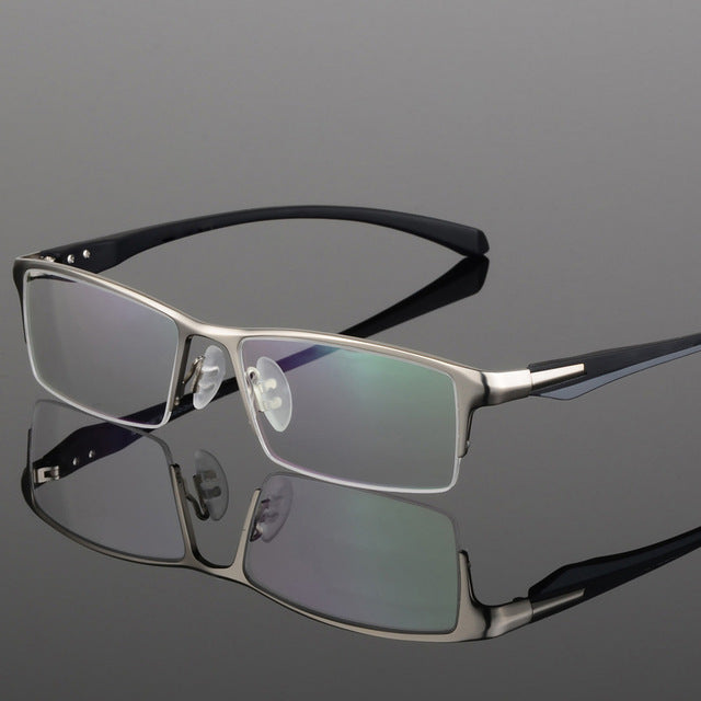 Bclear Men Titanium Alloy Eyeglasses Frame Eyewear Flexible Temples ...