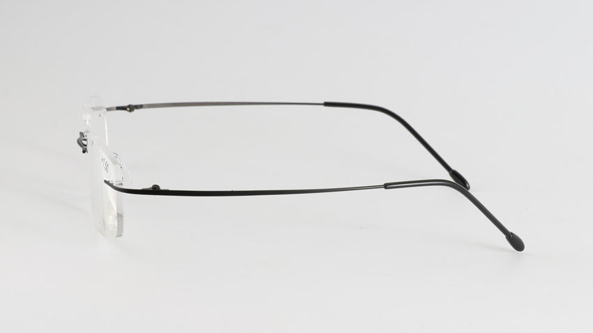 High Quality Unisex Ultra Light Titanium Alloy Rimless Reading Glasses Fuzweb 