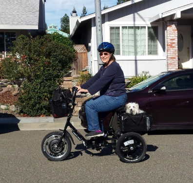 folding electric tricycle scooter $199