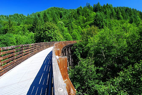 The Banks-Vernonia State Trail in Oregon.