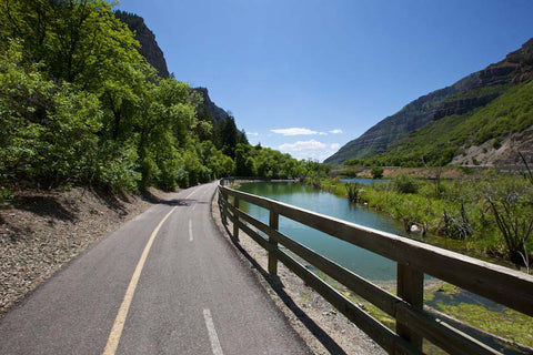 The Provo River Parkway, in Utah.