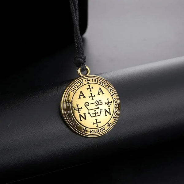 Collana con il Sigillo dell'Arcangelo Michele - oro