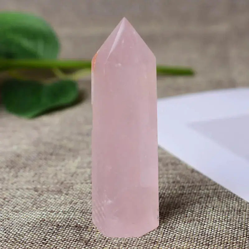 Bacchetta di quarzo rosa - Guarigione Reiki vicino a me