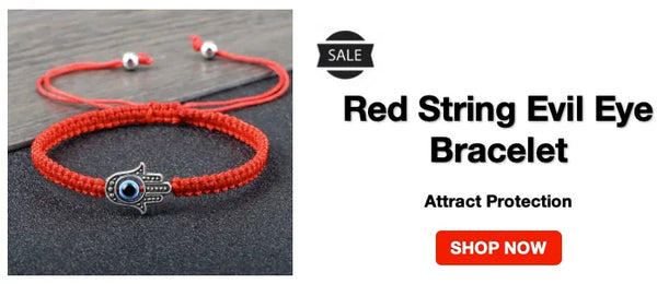 Evil Eye Red String Bracelet