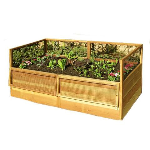 raised garden beds, plants, gardens, gardening benefits, landscape