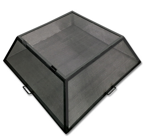 Master Flame Carbon Steel Square Or Rectangle Fire Pit Screen