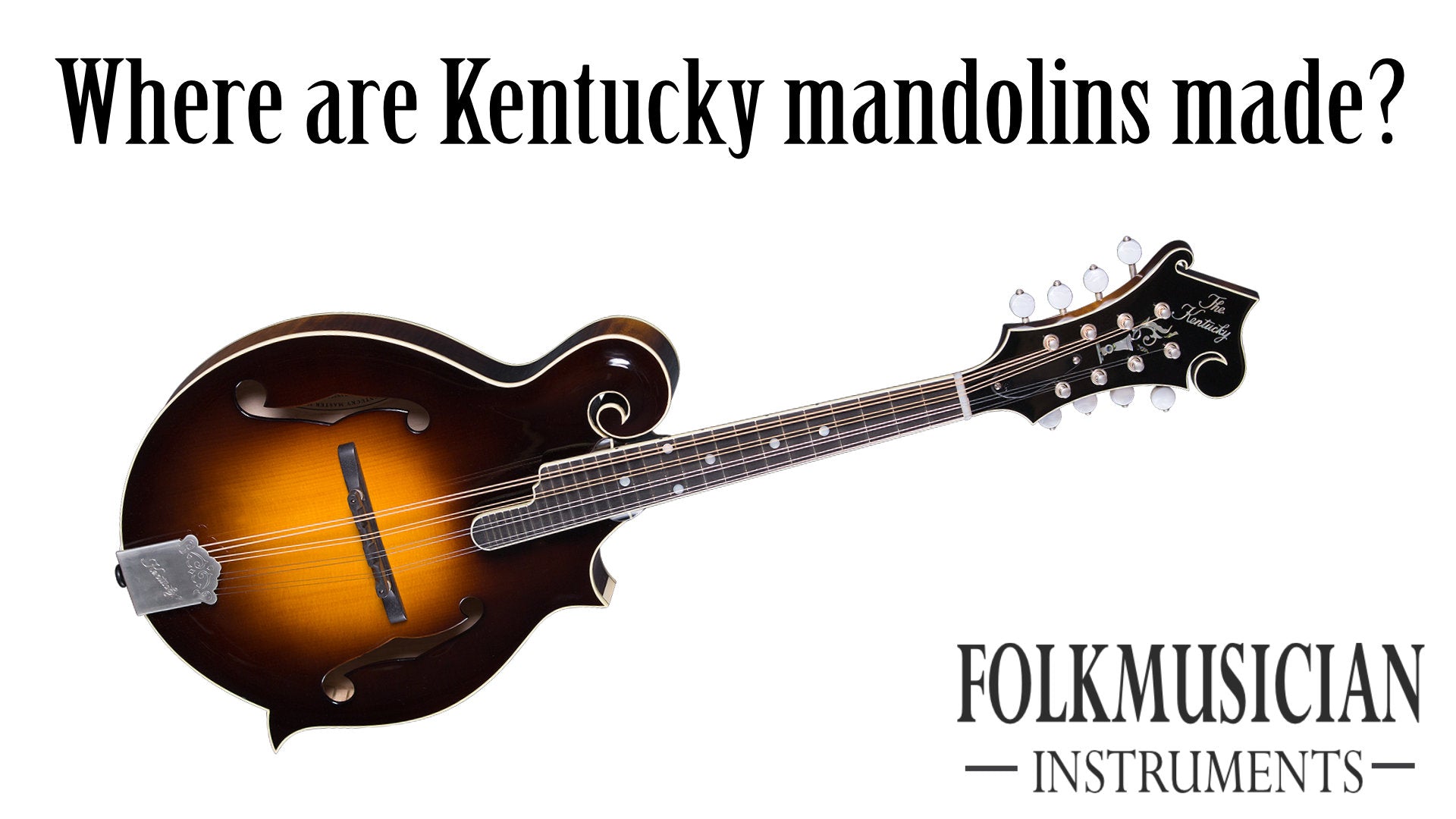 kentucky mandolin a style