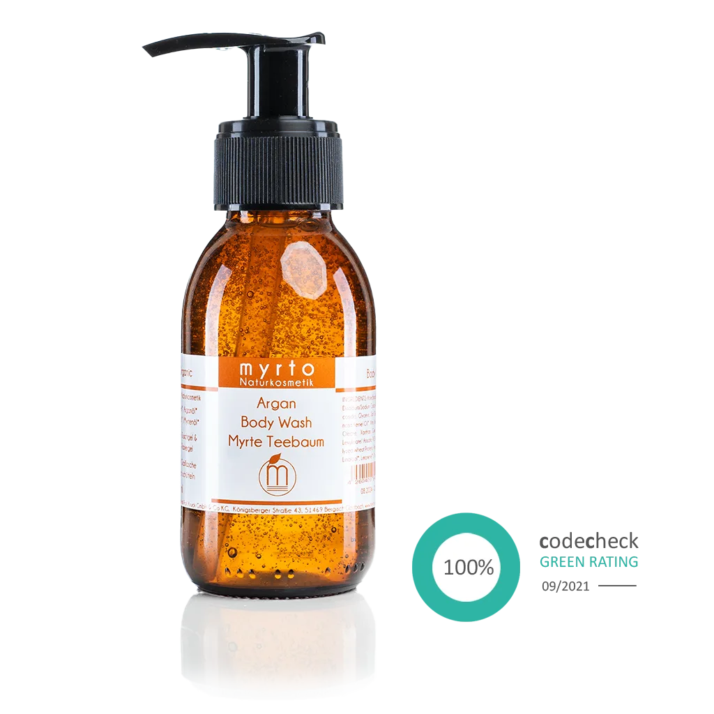 Bio Argan Body Wash Myrte Teebaum