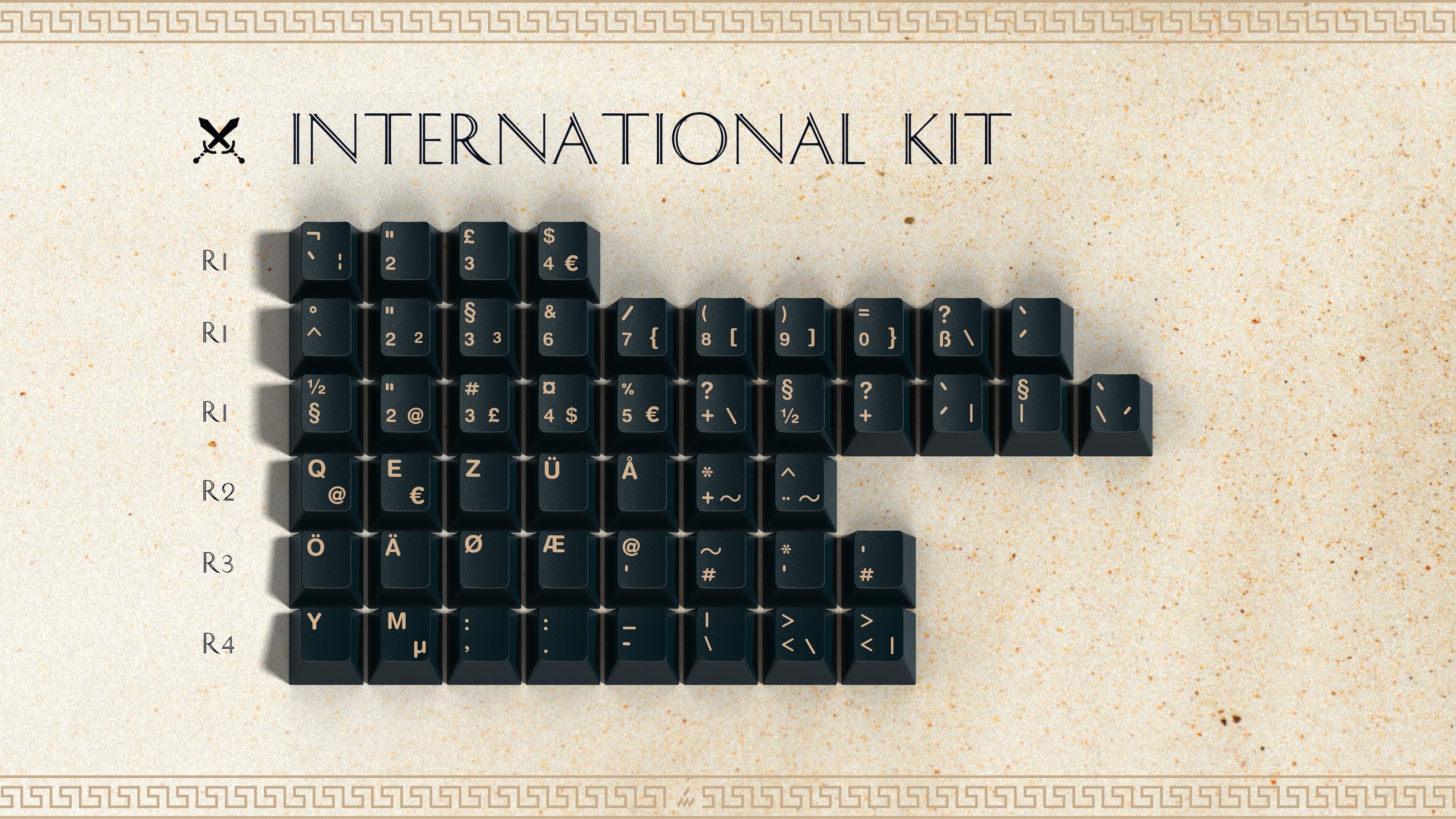 GMK CYL Gladiator Keycaps