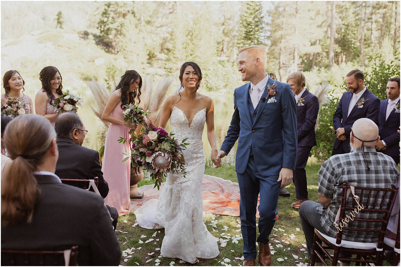 Mountain wedding photography from Kay Kroshus