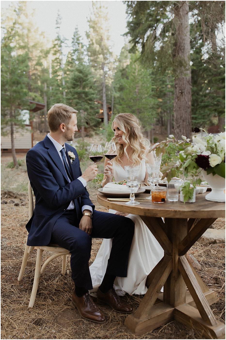 Intimate Tahoe wedding photography