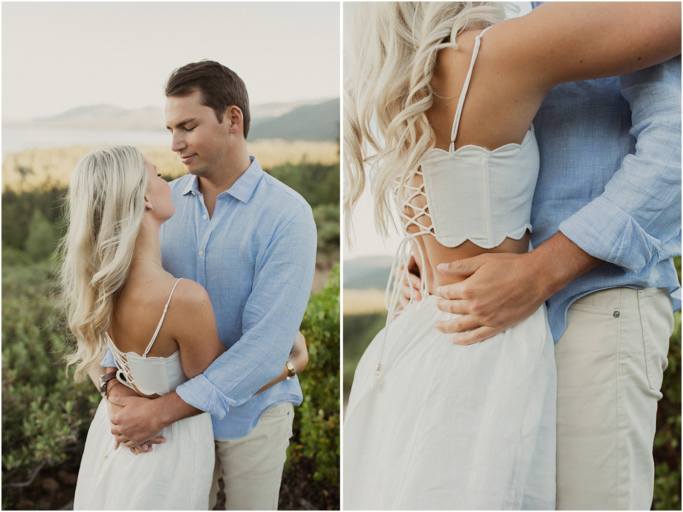 Lake Tahoe engagement photography