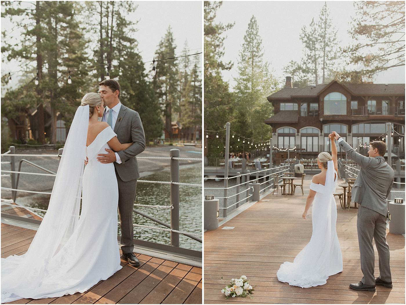 West Shore Café wedding photography