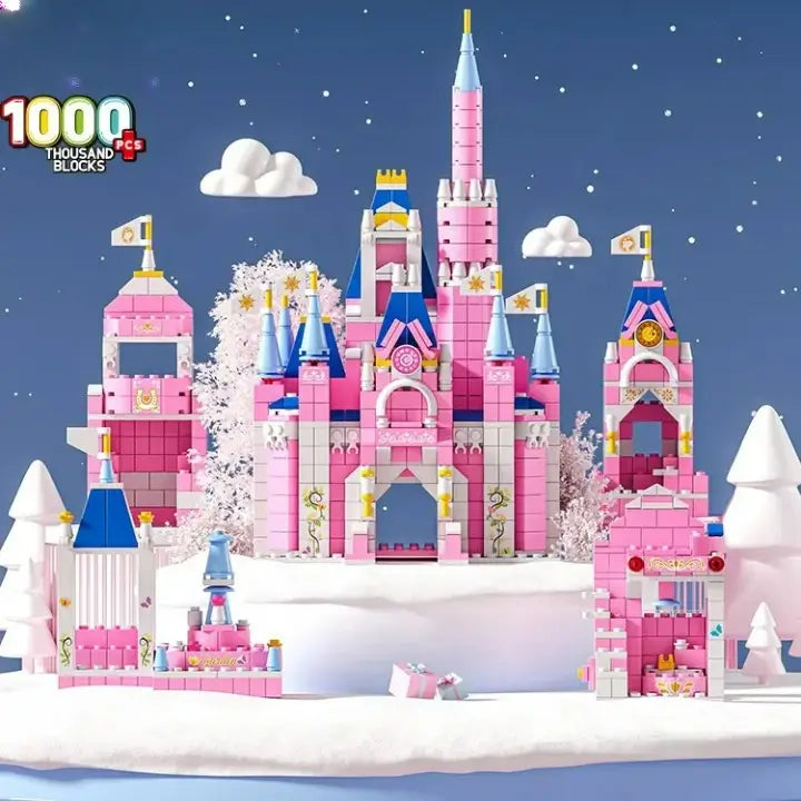 LELE BROTHER 1000PCS Princess Castle building blocks set.