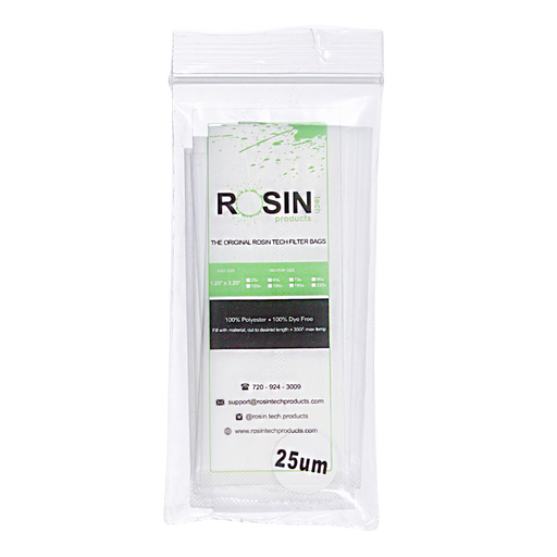 RTP Rosin Filter Bags - 3 inch by 6 inch — Rosin Tech Products