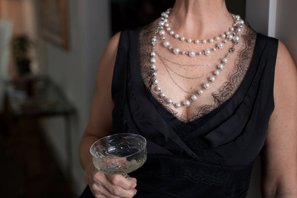 Pauline Pearl Statement Necklace