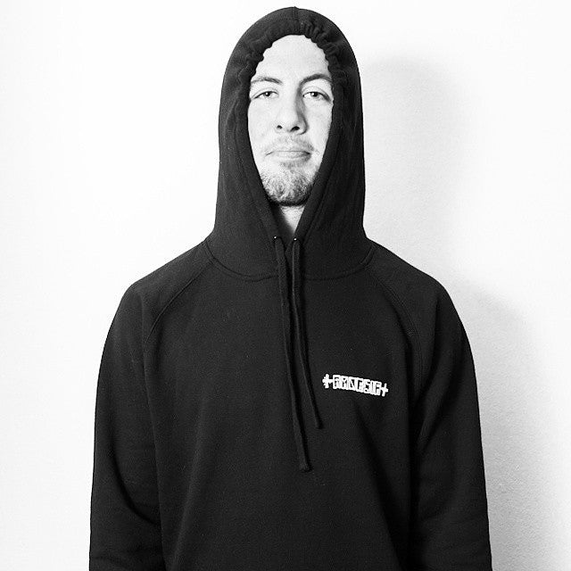Matty in the OG Blackout hoodie. Keep warm this winter.