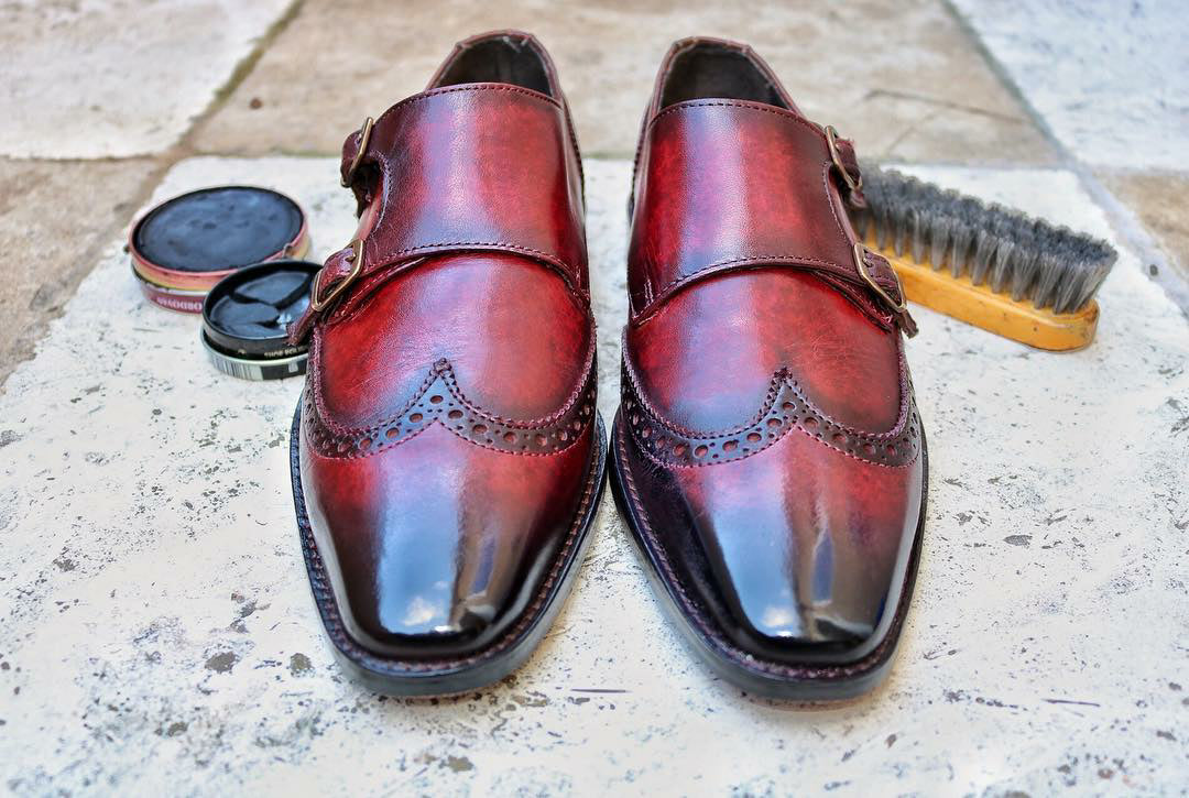 patina leather shoes