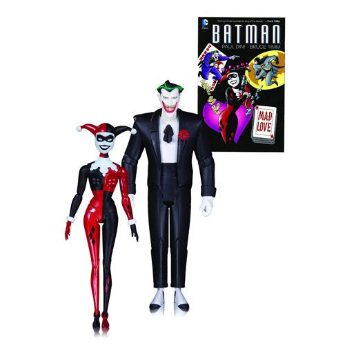 Dc Collectibles Batman The Animated Series Mad Love Joker And Harley Quinn Action Figure 2 Pack