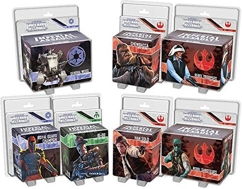 Star Wars Imperial Assault Ally And Villain Pack Bundle Atomic Candy