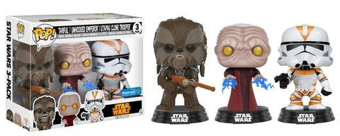 star wars 3 pack pop