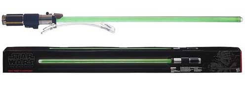 yoda black series lightsaber