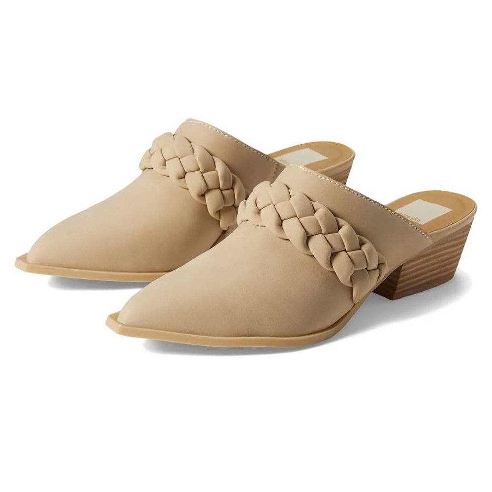 Errol Suede Braided Mules