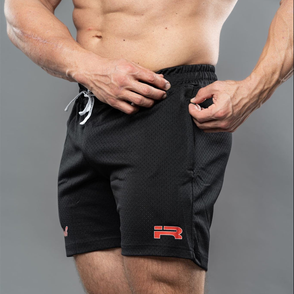 Mens Shorts Mesh GYM Shorts Men Cute Kaii Star Sport Running