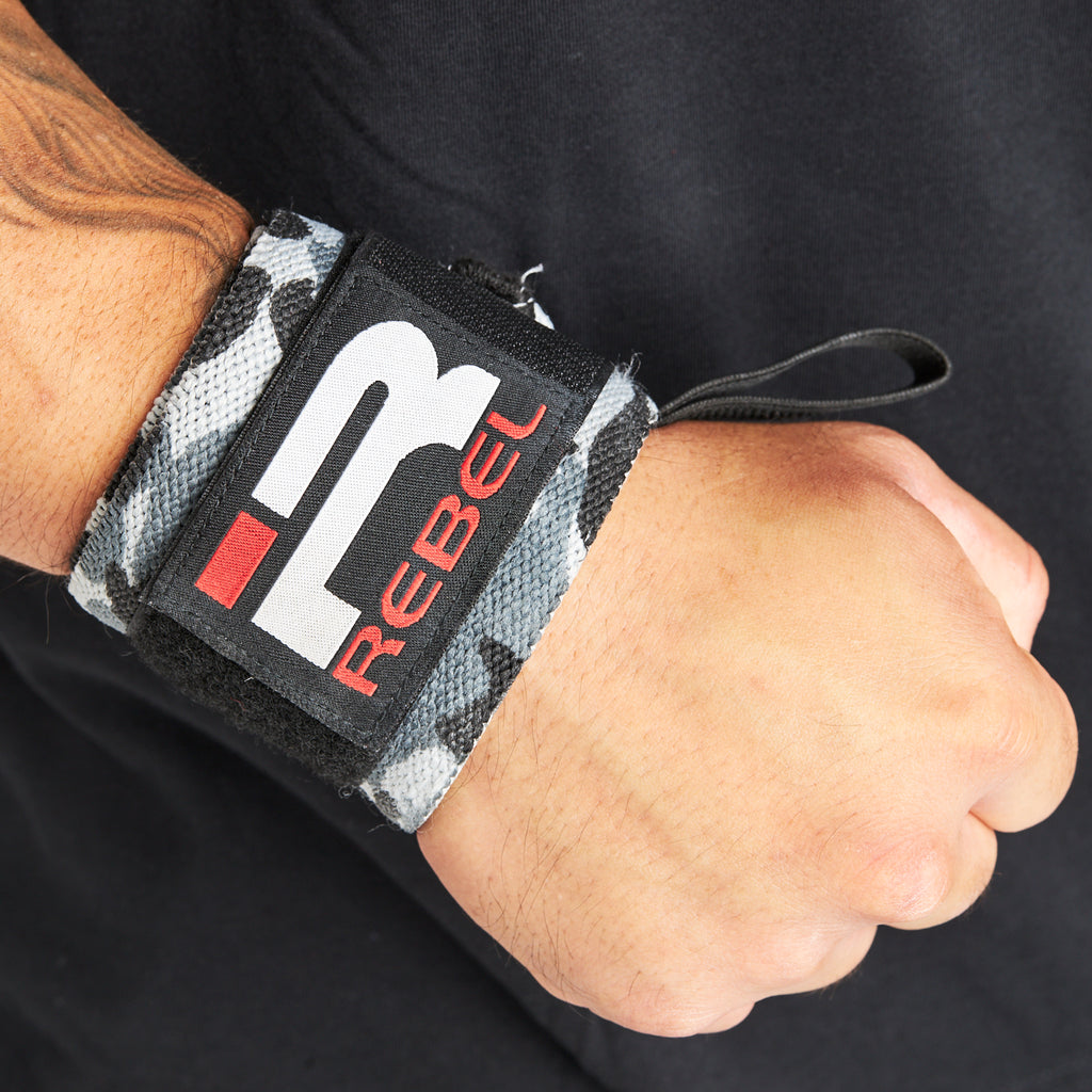 24 Wrist Wraps – Black Edition - Rise