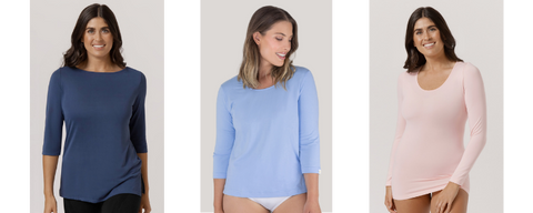 Breathable tops with arm coverage | Bella Bodies Australia