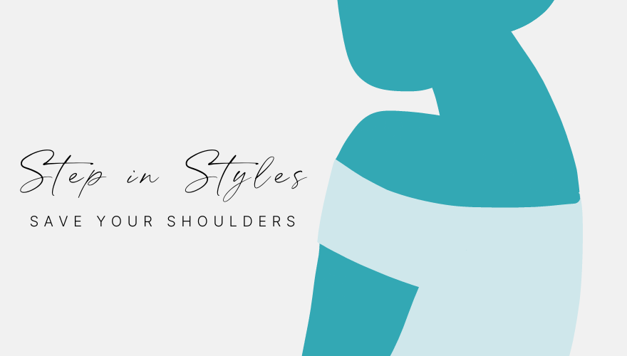 Bras and Tanks that you can step into when getting dressed to avoid shoulder pain | Bella Bodies Australia