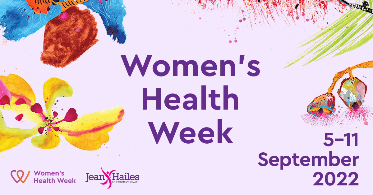 Women's Health Week | Jean Hailes For Women's Health | Bella Bodies Australia