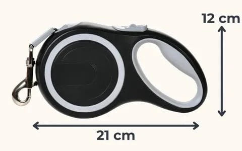 Dimensions de la laisse rétractable