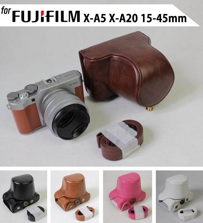 fujifilm xa5 leather case